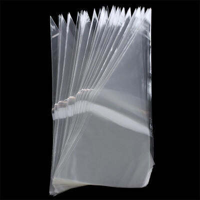 

100pcs Clear Coloured Cellophane Cone Bags - Kids Party Sweet & Treat Plastic Cello Bag