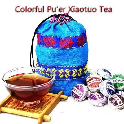 

Puer Tea Puer Mini-Xiaotuo Tea with 10 Tastes&250 grams of Black Tea Health Care Tea in Bags