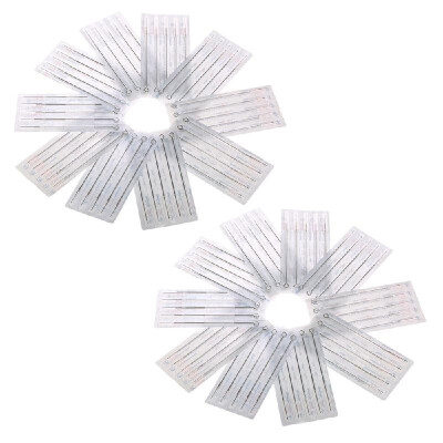 

100pcs Mixed Tattoo Needle Set 3RL 5RL 7RL 9RL 5M1 7M1 9M1 5RS 7RS 9RS Stainless Steel Round Liner Professional Permanent Tattoo T