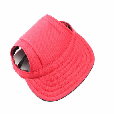 

Pet Oxford Fabric Hat Sports Baseball Cap with Ear Holes for Small Dogs