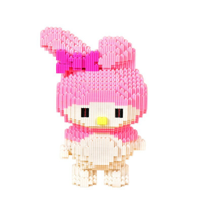 

8633 Melody Cat Kitty Cartoon Model Building Blocks Bricks Kids DIY Christmas Birthday Gifts Toys Diamond Doll Pressure Release