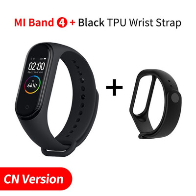 

Newest 2019 Original Xiaomi Mi Band 4 Smart Color Screen Bracelet Heart Rate Fitness 135mAh Bluetooth50 50M Swimming Waterproof