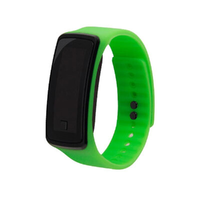 

Intelligent Silica Gel LED Watch Fashion Super Slim Electronic Watch
