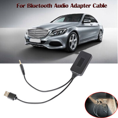 

Tailored For Bluetooth 42 Audio Aux Adapter Cable Music Auxiliary Input With USB Port