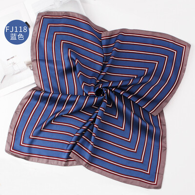 

New European&American style professional silk satin small square scarf small silk spring&autumn women scarf scarf wholesale FJ118
