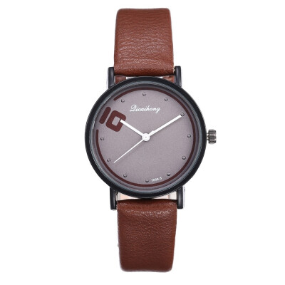 

RM Couples Fashion Leather Band Analog Quartz Round Wrist Watch Watches