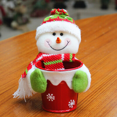 

〖Follure〗Santa Claus Snowman Elk Christmas Candy Packaging Christmas Candy Jar