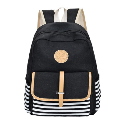 

Tailored Student Bag Canvas Shoulder Bag College Wind Outdoor Travel Leisure Bag