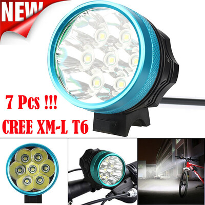 

Saidsome 15000LM 7 x XM- T6 LED Bicycle Cycling Light Waterproof Lamp flashlight lamp