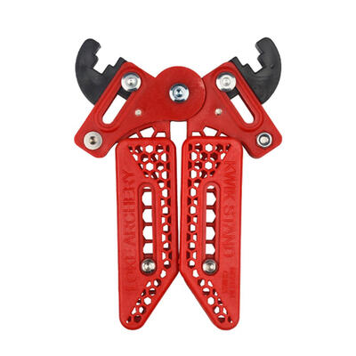 

Adjustable Archery Bow Kick Stand Holder Legs 3D Targets Compound Bows Rack