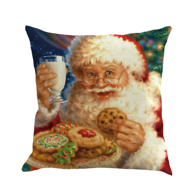 

〖Follure〗Christmas Pillow Cover Pillowcases Decorative Sofa Cushion Cover 45x45cm