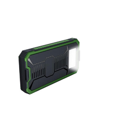 

10000mAh Solar Energy Panel Charger 2 USB Ports Rechargeable Power Bank Portable Charger for Smartphone