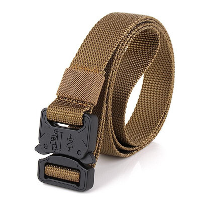 

Lixada Tactical Quick Release Belt with Heavy Duty Buckle for Outdoor Camping Mountaineering Climbing Training Hunting