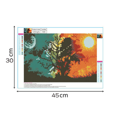 

Siaonvr 5D Embroidery Paintings Rhinestone Pasted DIY Diamond Painting Cross Stitch