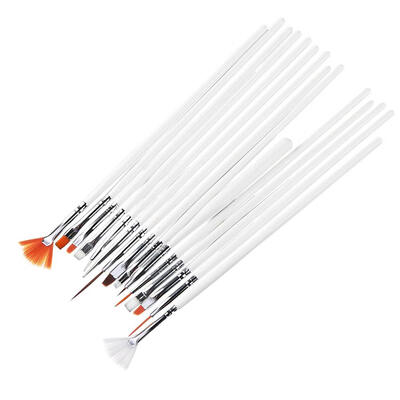 

15pcsset UV Gel Polish French Flower Painting Nail Art Flower Drawing Pen