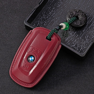 

Applicable to BMW 1 series 3 series 5 series&7 series gt320 330i X3 x4m5m6 leather car key case buckle BMW car leather
