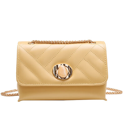 

2019 new small fragrance womens bag Korean version of the wild shoulder Messenger bag advanced sense velvet rhombic chain small square bag