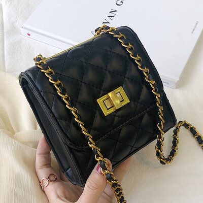 

Mini bag female 2019 summer new wave Korean version of Joker slung small diamond chain bag shoulder bag