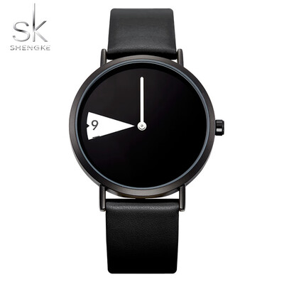 

RM Women Watch Creative Wristwatch Lady Clock Rotate Leather Band Wristwatches