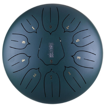 

12 inch Steel Tongue Drum Mini Hand Pan Drums with Drumsticks Percussion Musical Instruments Purify Your Mind&Soul