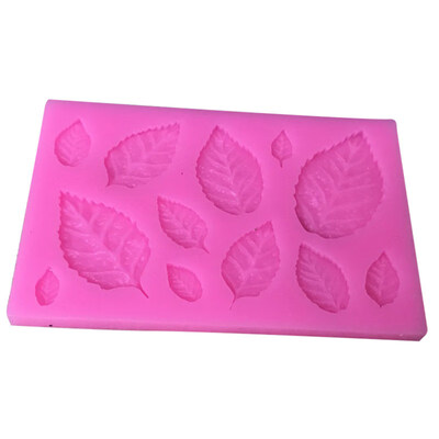 

Leaves Silicone Mold Fondant Cake Chocolate Sugarcraft Decorating Baking Tool