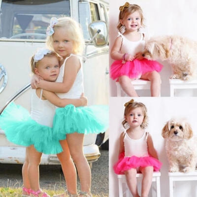 

Newborn Baby Girls Romper Bodysuit Playsuit Tulle Skirt Dress Outfit Jumpsuit WB