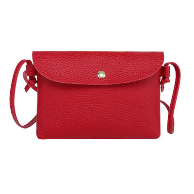 

Women Solid Shoulder Messenger Bags Casual Leather Satchel Crossbody Bag