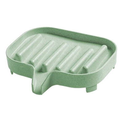 

Plastic Soap Dish Travel Portable Round Drain Soap Box Drain Home Soap Box Simple Step Drain Soap Box