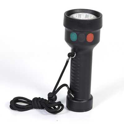 

TORMIN Durable LED signal hand light flashlight 7965