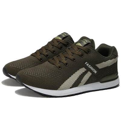 

Autumn new casual mens shoes fly woven mesh face youth sports shoes couple students female wild lightweight running shoes