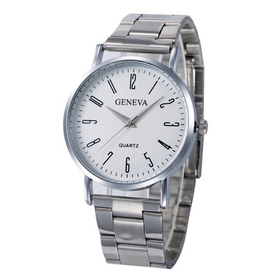 

Womens Watches Fashion Geneva Brand Roman Numeral De Luxe Montres Femmes Montre Femme AcierIinoxydable Kol Saati