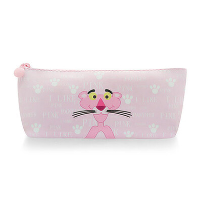 

Cartoon Pink Panther Pencil Case Bag Storage Pens Pouches Student School Stationery Organizer