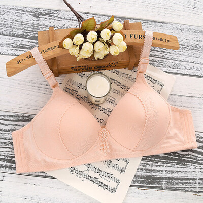 

〖Follure〗Medium-aged Thin Bra Without Steel Ring Comfortable Underwear Large Cup Bra