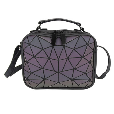 

Men&women couple handbags magic color luminous wild small bag AD diamond laser bag