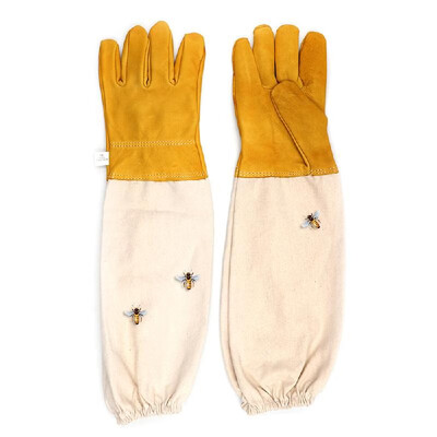 

Beekeeping Gloves Beekeeper Prevent Gloves Protective Sleeves Ventilated Professional Anti Bee for Apiculture Beekeeper Beehive An