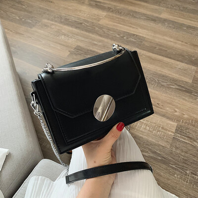 

Womens bag 2019 new fashion chain bag summer small fresh air Messenger bag wild ins net red handbag