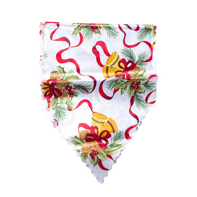 

Christmas Print Table Flag Ornament Home Hotel Restaurant Decoration 35180cm