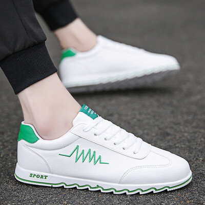 

Mens shoes fall new white shoes Korean version of sports casual shoes Forrest Gump running shoes social tide shoes