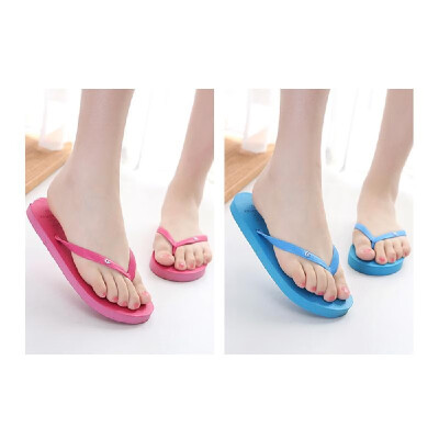 

Send recording flip flops womens new slippers non-slip flip-flops mens pinch sandals beach shoes