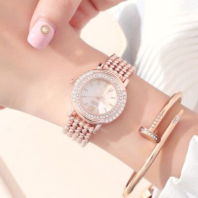 

Gedi rhinestone bracelet watch small dial female watch waterproof watch