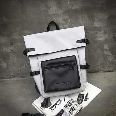 

Shoulder Bag Mens Retro College Style Ancient&Rain-proof Personality Backpack University Men&Women Couple Students Bookb