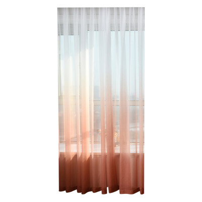 

Gradient Color Tulle Sheer Door Window Screening Curtain Drape Scarf Sheer