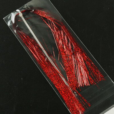 

30cm Holographic Tinsel Crystal Flash Fly Tying Materials For Fly Fishing