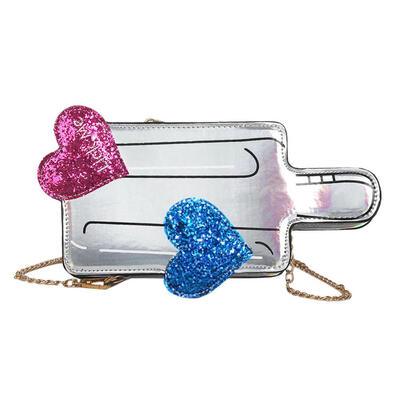 

Glitter Hologram Women Ice-Lolly Shape Chain Party Shoulder Crossbody Bags
