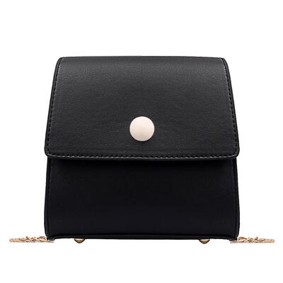 

Solid Color Shoulder Messenger Handbags Women Leather Chain Crossbody Bags