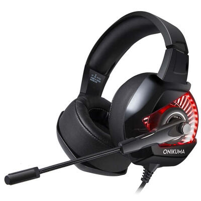 

ONIKUMA K6 Gaming Headset Stereo Headphones Earphones With Mic RGB LED Light For New Xbox One Computer PC PS4 Gamer