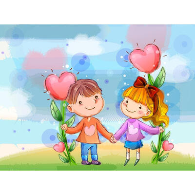 

5D DIY Full Drill Diamond Painting Children Day Cross Stitch Embroidery Kit