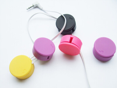 

AUTO Cable Cord random color Wire Organizer Bobbin Winder Holder Smart For Headphones USB Cable Earphone random color