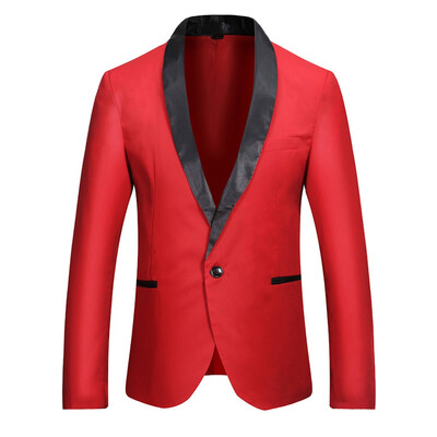 

Toponeto Mens New Style Turn-down Collar Long Sleeve Casual Suit Slim Fit Coat Jacket