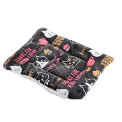 

Coral velvet mat Dog Cat Cushion Pillow Mat Blanket Soft Winter Warm Extra Large